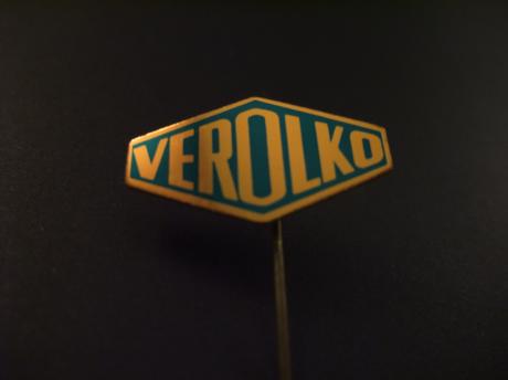 Verolko (Verenigde Olie- en Kolenhandelaren)  Elektraweg op de hoek met de Nijverheidsstraat, Maassluis, logo